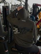 PWDR Hoodie SINNERS – anyagközeli felvétel, prémium pamut