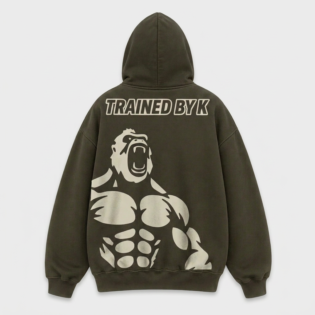 TBK Hoodie khaki